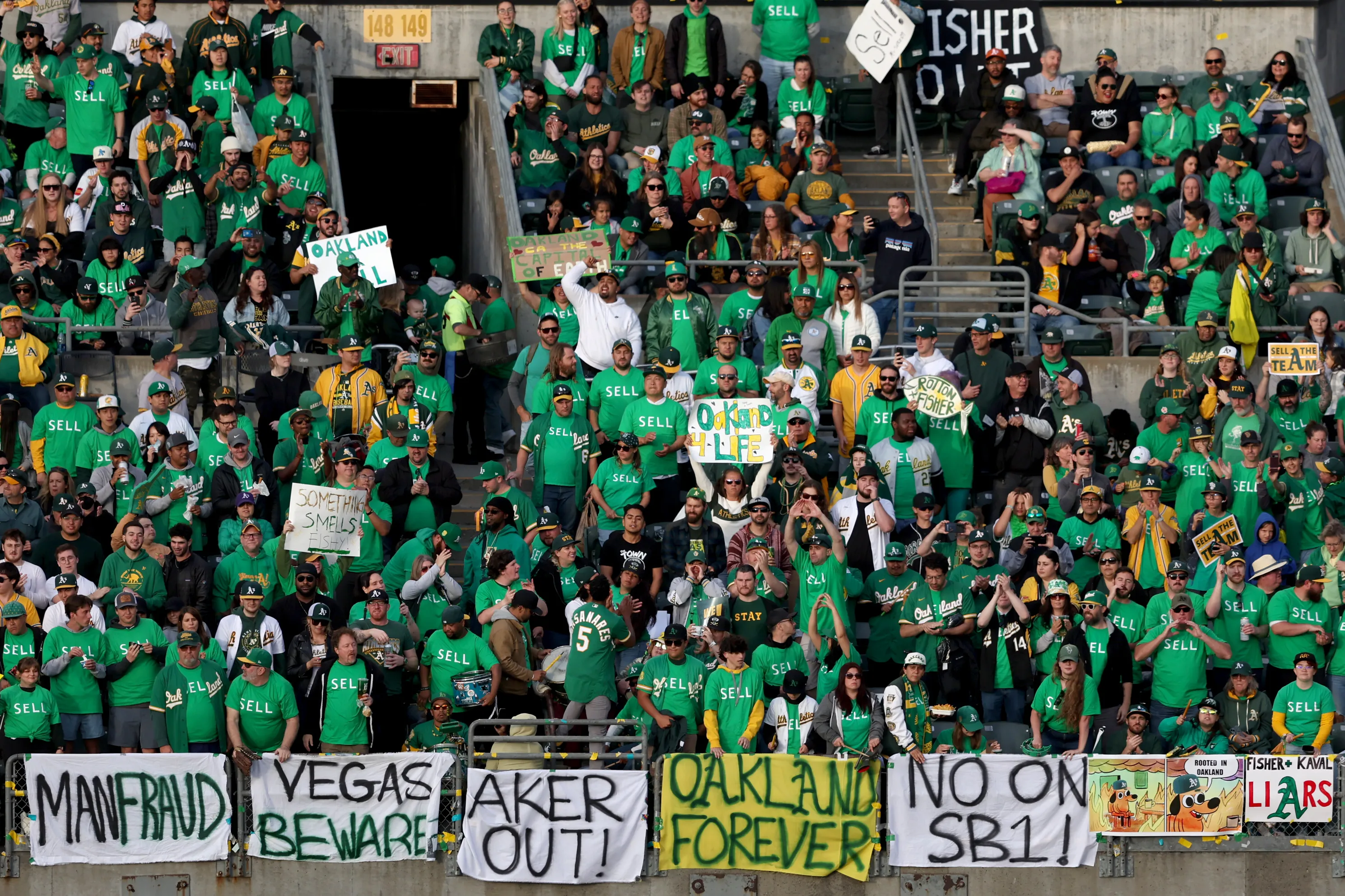 Reverse boycott at the Oakland Coliseum on June 13